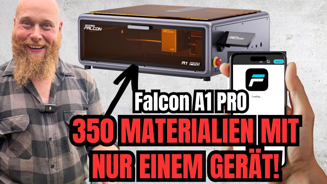 🔥 Leistungs-Upgrade & App-Steuerung: Das kann der neue Falcon A1 Pro!