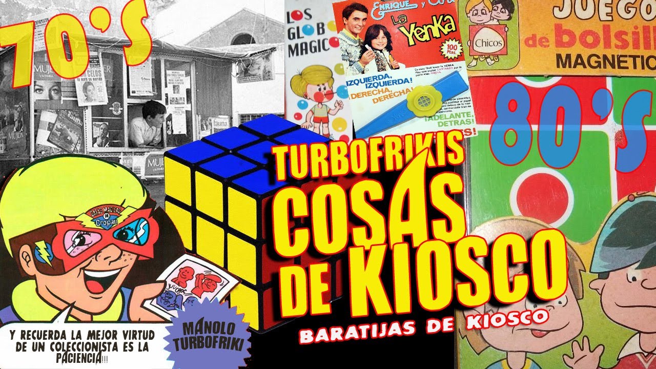 Baratijas de Kiosco de los 70's y 80's