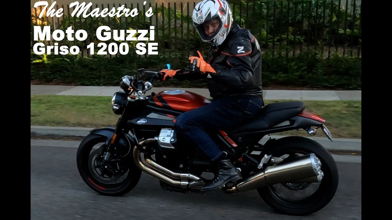MAESTRO'S MOTO GUZZI GRISO 8V SE против S1000RR, YAMAHA R1, Honda CBR1000RR