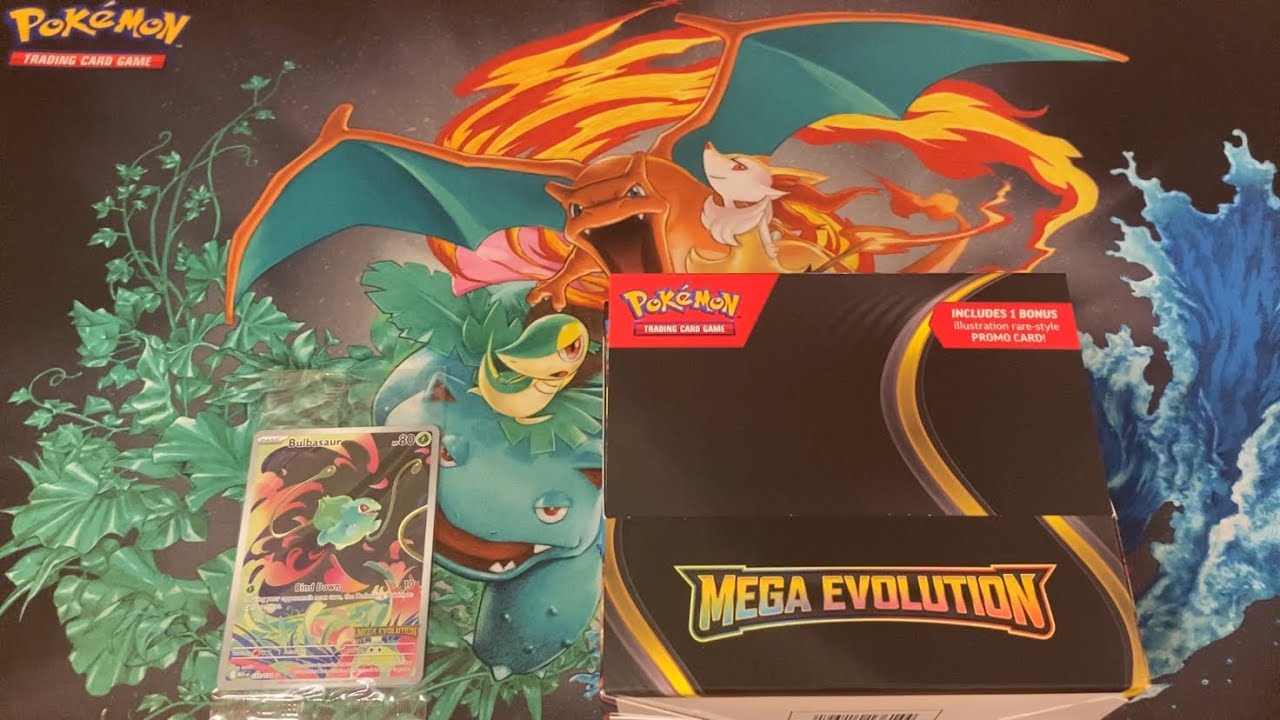 Pokemon Mega Evolution Enhanced Booster Box Opening