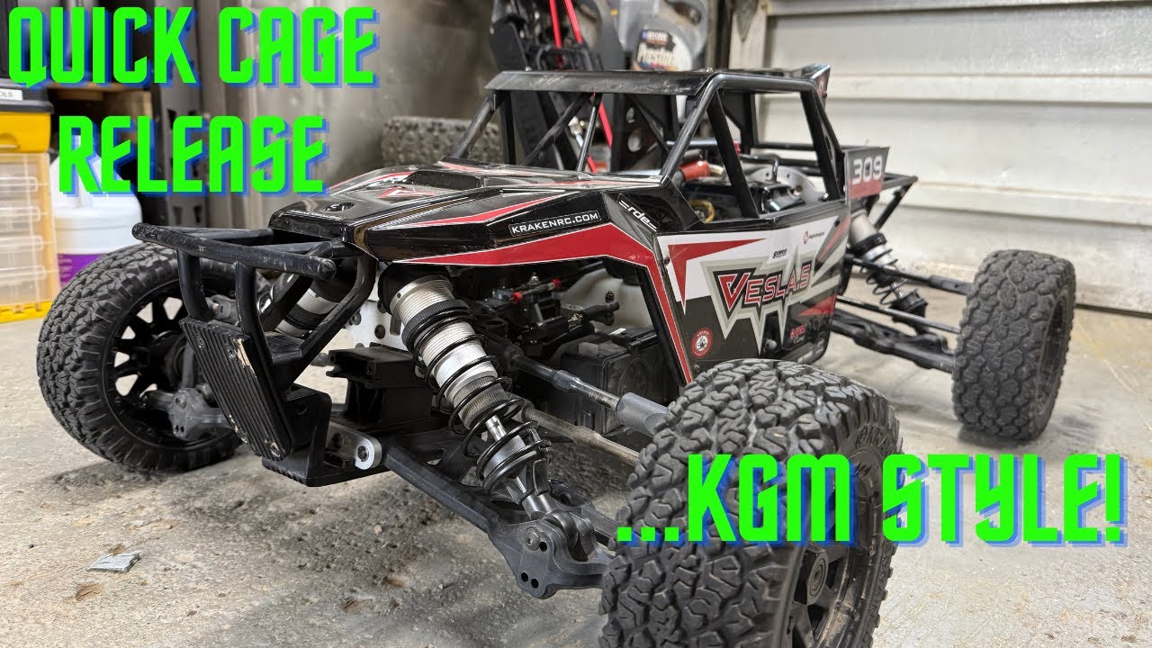 Kraken Vesla quick release cage system by kgm5512