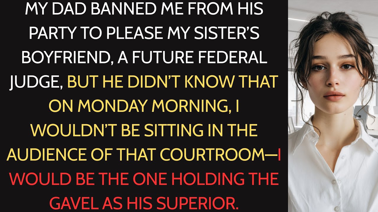 Dad Said 'Skip My Party - Your Sister's Boyfriend Is A Federal Judge' - Until He Saw