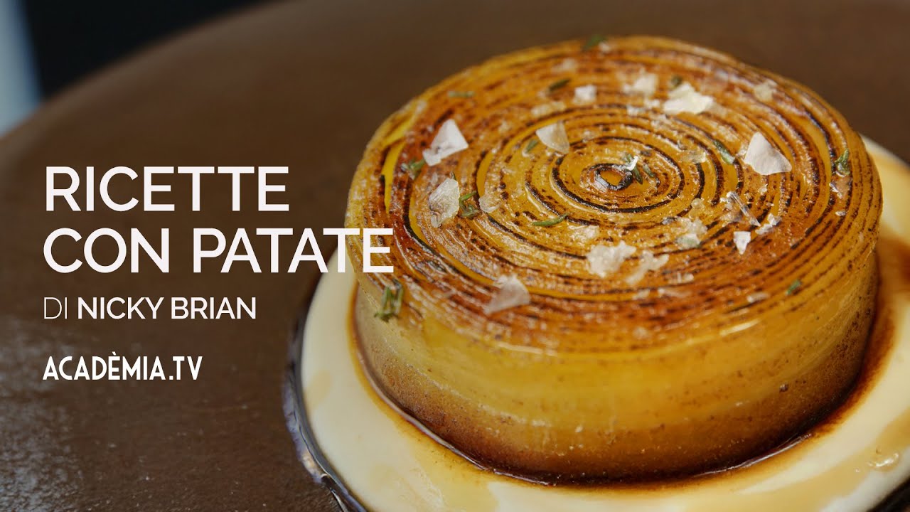 Patate da alta cucina: il nuovo corso con Nicky Brian Perera | Pommes fondants, pavè e bignè