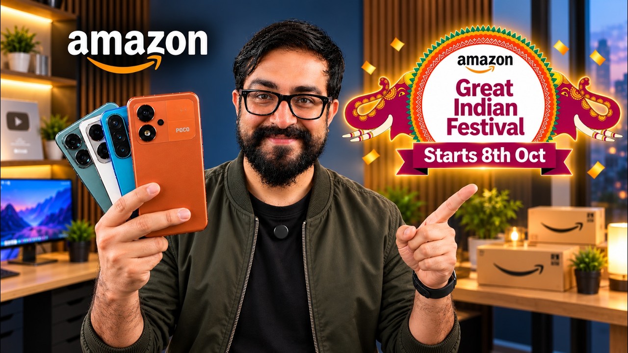Top 7 Best Phones Deals Under 15000 ₹20000 ₹25000 in Amazon Great Indian Festival Season Sale 2026