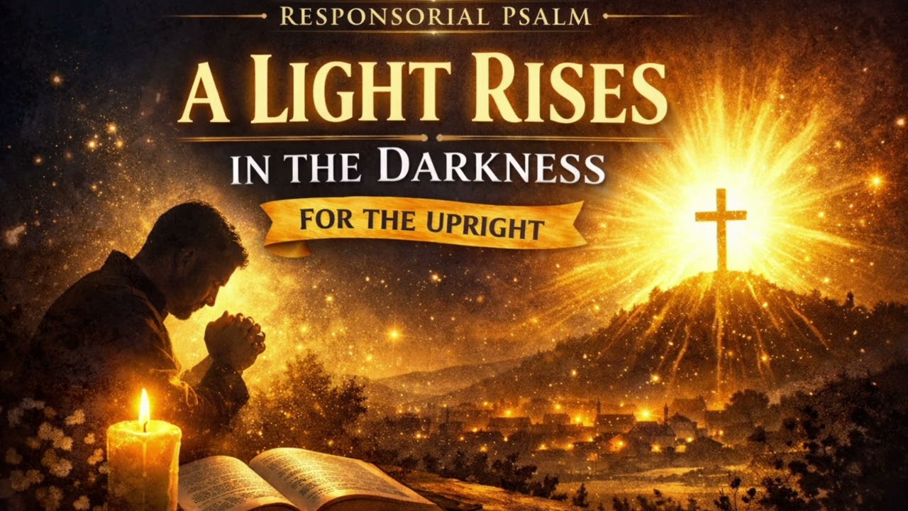 A light rises in the darkness for the upright. Psalm 114: 5th Sunday of Ordinary Time, Year A.