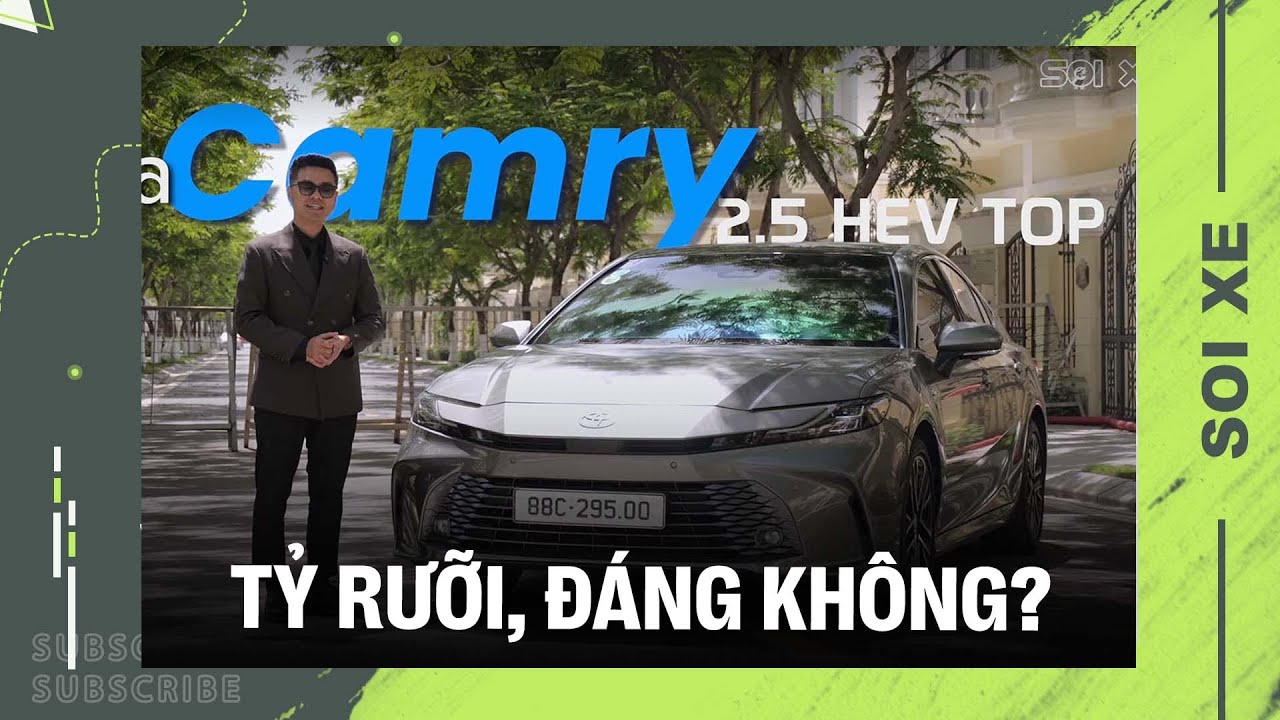 #8 Toyota Camry 2.5 HEV TOP: Cái giá khiến nhiều người lùi... Rồi chuyện gì xảy ra?