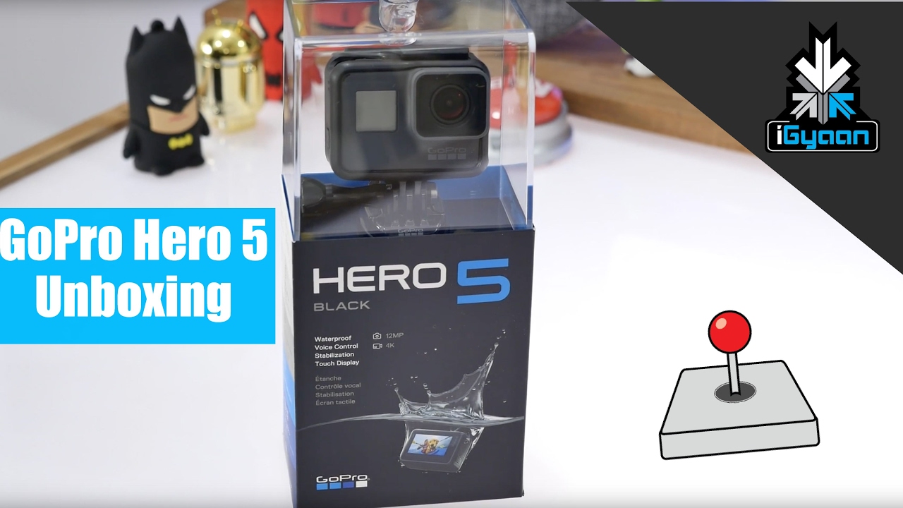 GoPro Hero 5 Black Unboxing and Hands On First Look