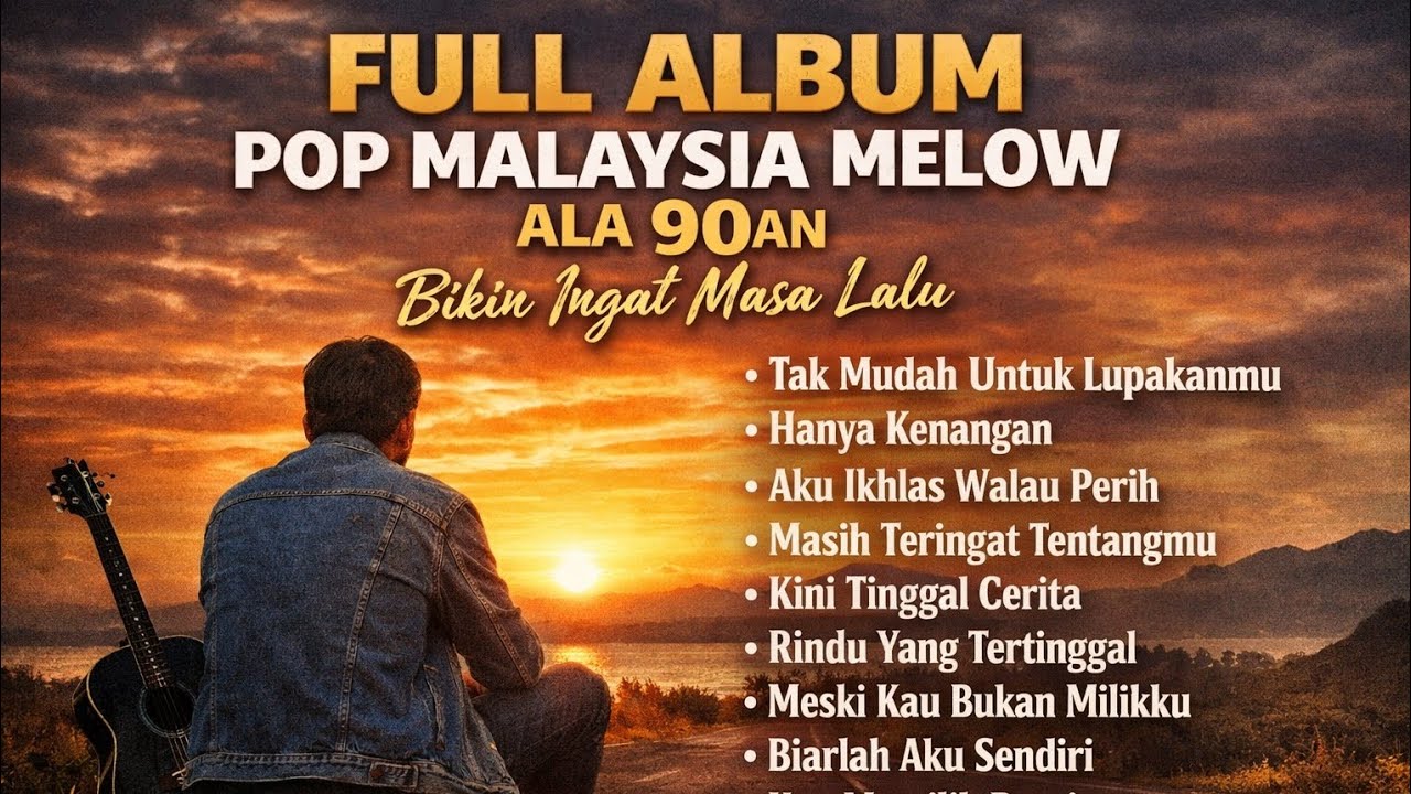 FULL ALBUM POP MALAYSIA MELOW ALA 90AN – Lagu Nostalgia Bikin Ingat Masa Lalu | official music video