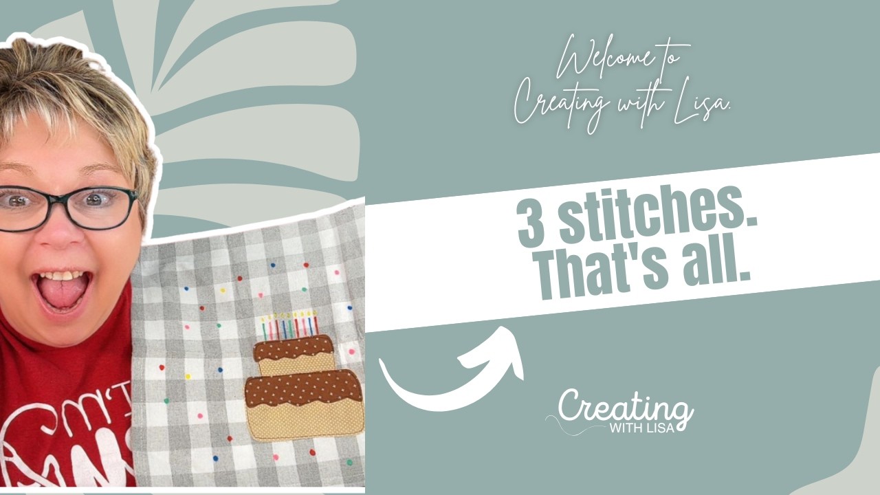 3 Favorite Machine Stitches for Appliqué. Simple Choices That Work