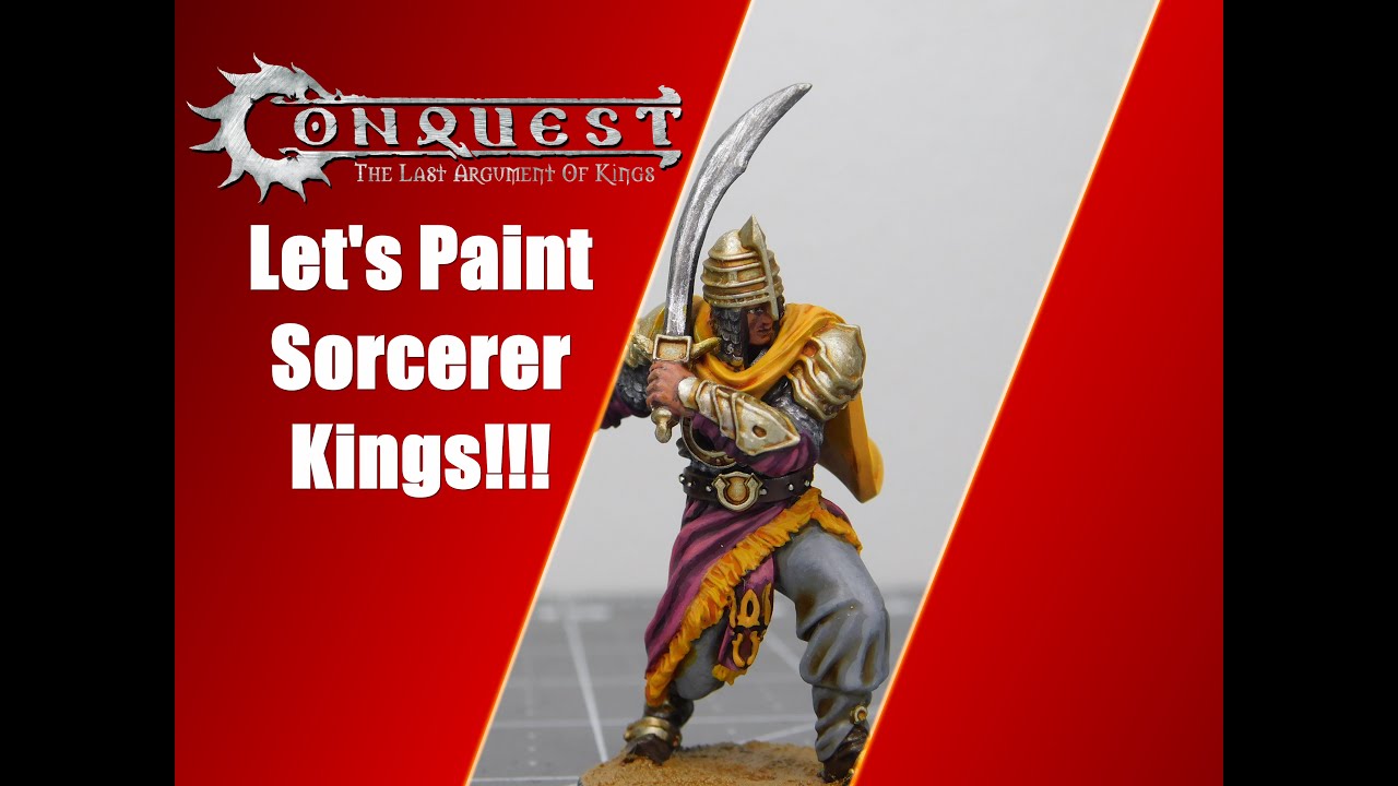 How to Paint Conquest: Sorcerer Kings Sardar