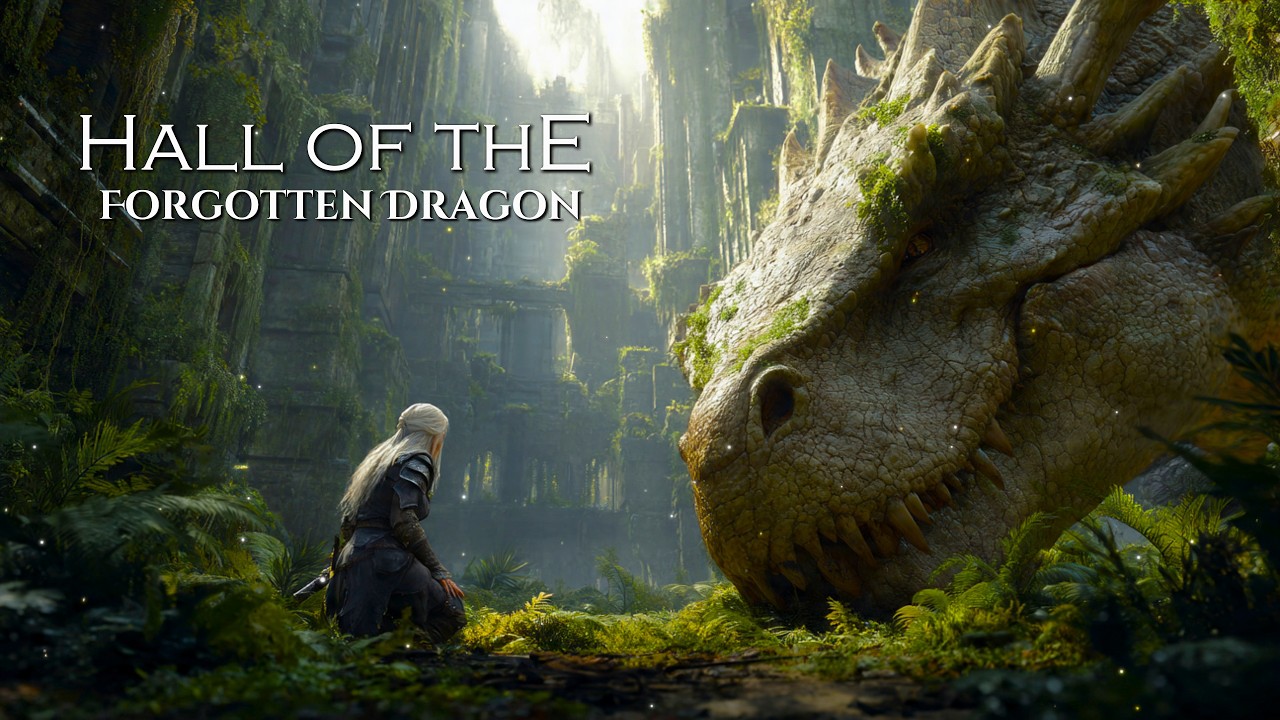 Hall of the Forgotten Dragon | Celtic Ambience - DnD Adventure & Exploration Music