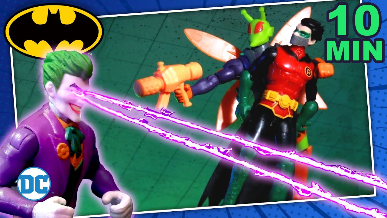 Batman Toy Missions: Villains Take Over Arkham Asylum 🔥 Action Toy Stories with Batman Toys For Kids