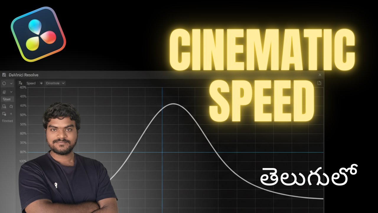 Speed Ramping in DaVinci Resolve Telugu | Smooth Cinematic Editing