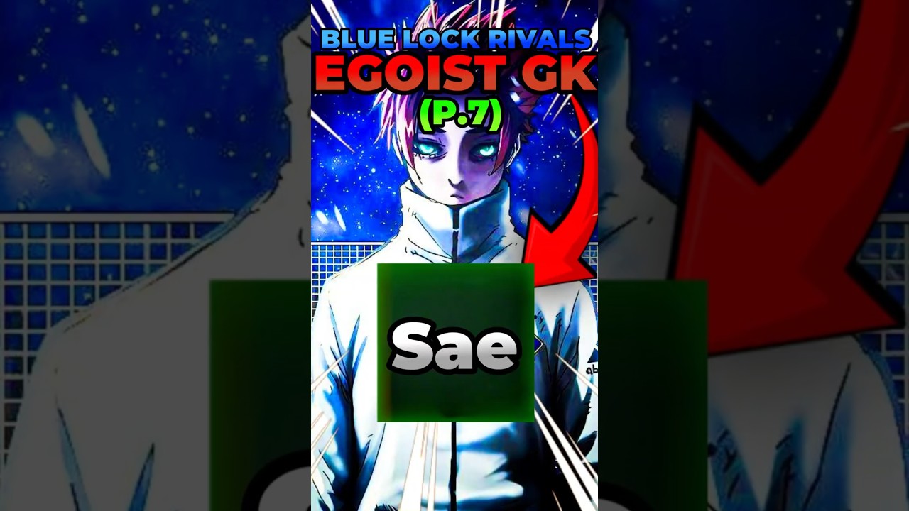 Эгоист GK с Sae❓ .. | #roblox #bluelockrivals
