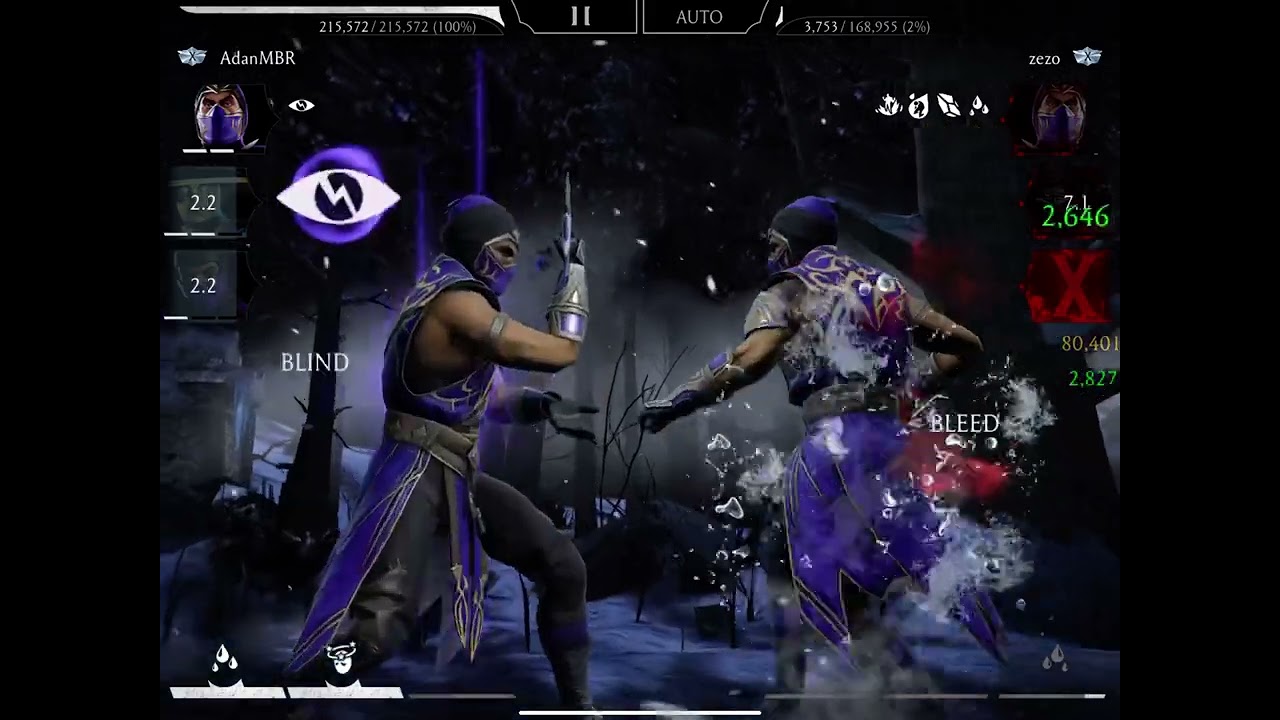 Mortal Kombat mobile  - Insane MK11 team with maxed out epic gear - Flawless Victory✅