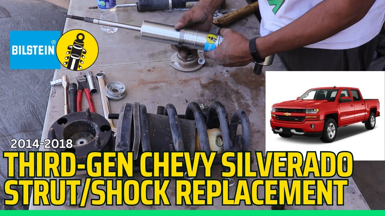 Third-Gen ('14 - '19) Chevy Silverado Strut/Shock Replacement [Bilstein 5100]