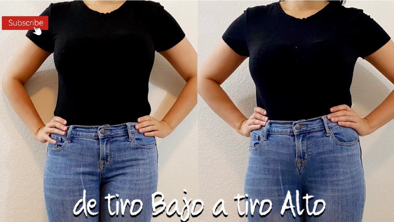 COMO AUMENTAR EL TIRO DE UN JEAN | Alargar tiro de un pantalon | Katirya Rodriguez