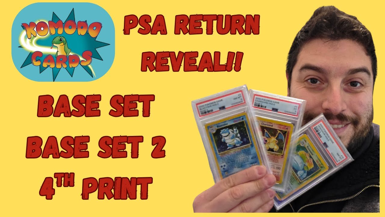PSA RETURN!! Base set, 4th Print, Fossil & MORE!