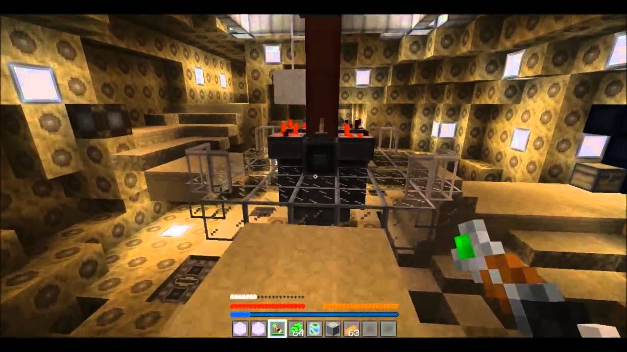 Minecraft Doctor Who Tardis Map+Resource Pack