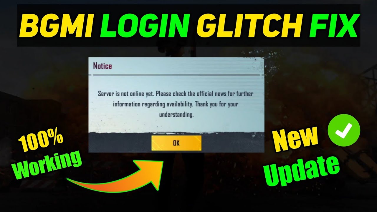 BGMI LOGIN PROBLEM FIX | Bgmi Server Problem fix | server is not online // bgmi Unban today news