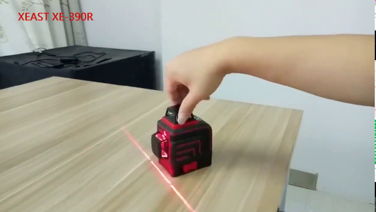 XEAST 12-line 3D red laser level