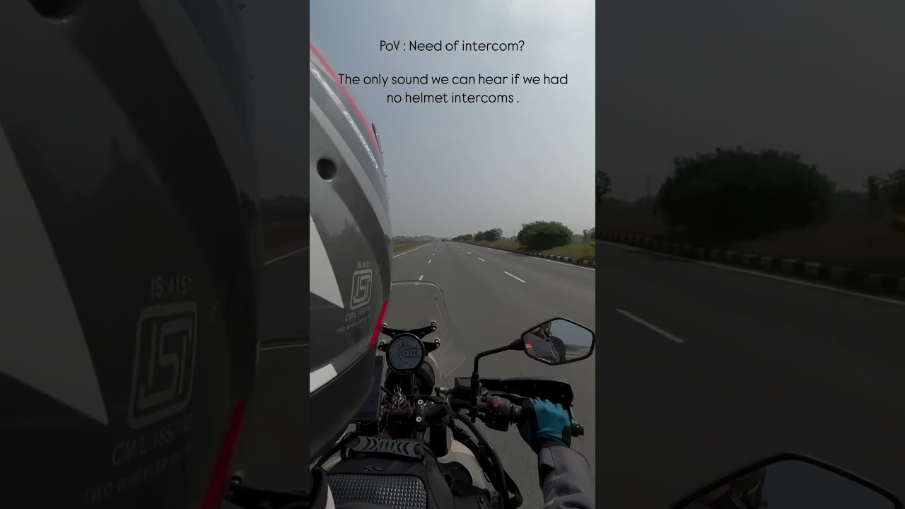 #intercom #helmetintercom #ridinggears #rider #himalayan450