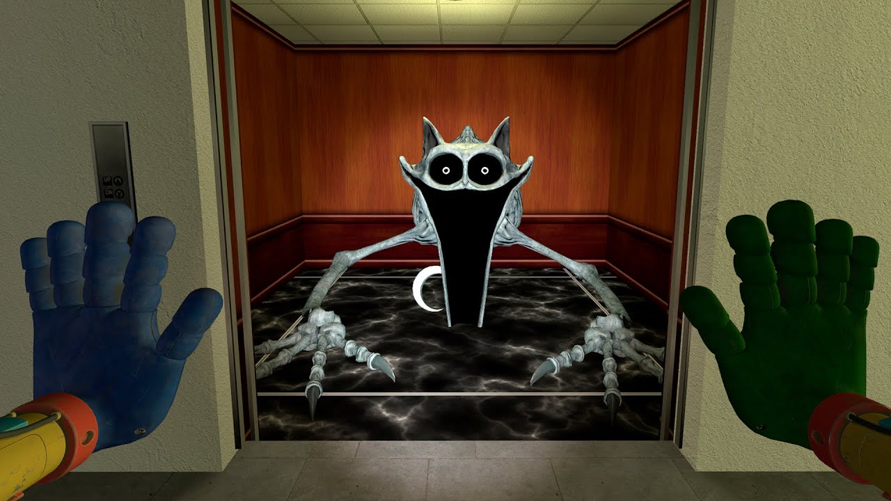 I Found MOMMY LONG LEGS IN THE ELEVATOR IN LIMINAL HOTEL | Garry's Mod | Poppy Playtime