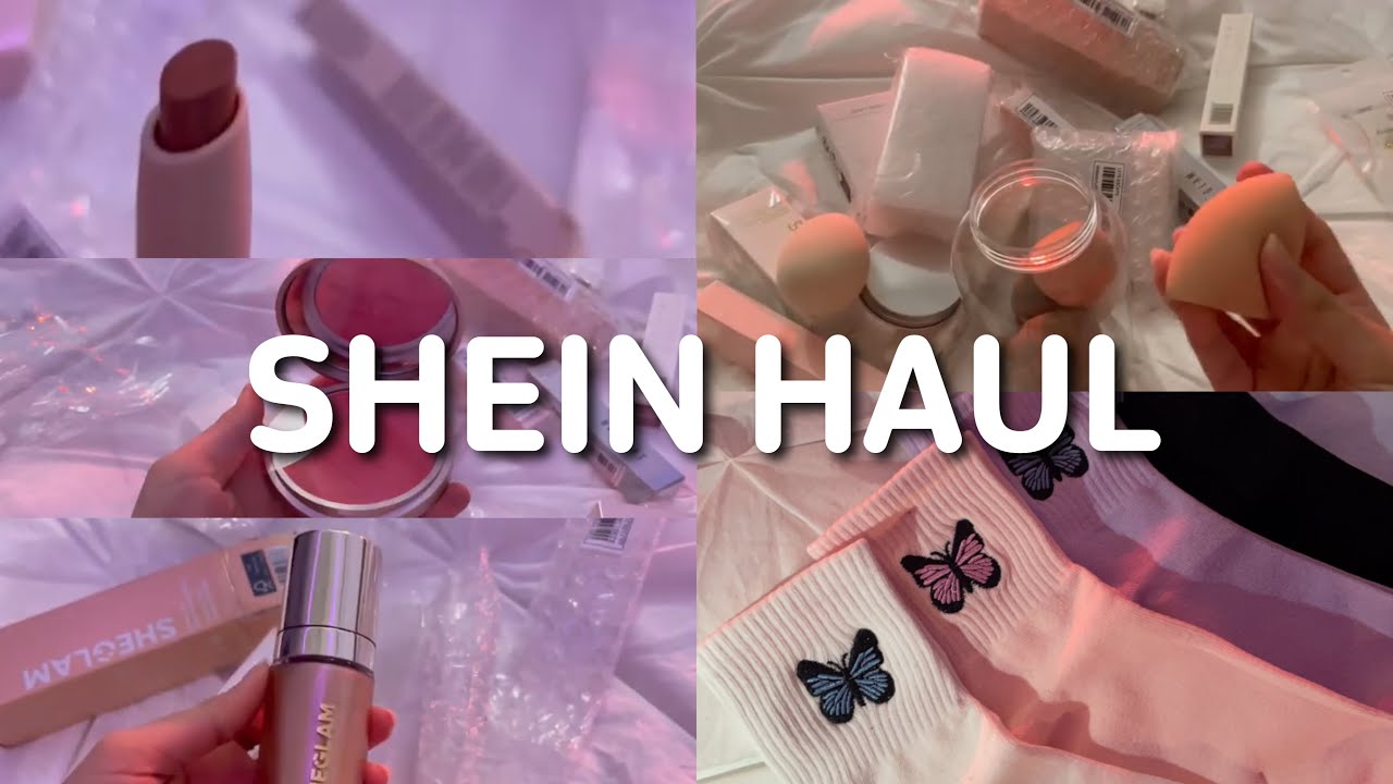 مشترياتي من شي ان + أول مره أطلب ميكب | Shein haul 🤍❤️‍🔥💕