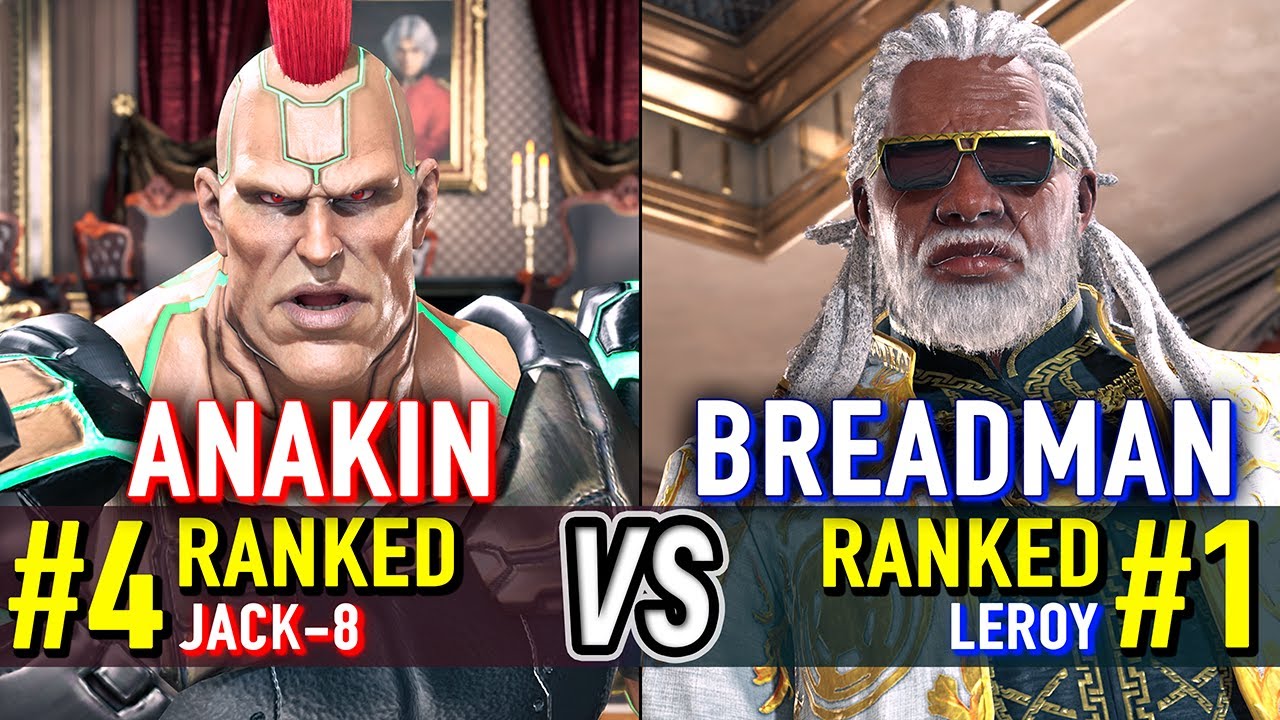 T8 🔥 ANAKIN (#4 Ranked Jack-8) vs BREADMAN (#1 Ranked Leroy) 🔥 Tekken 8 High Level Gameplay
