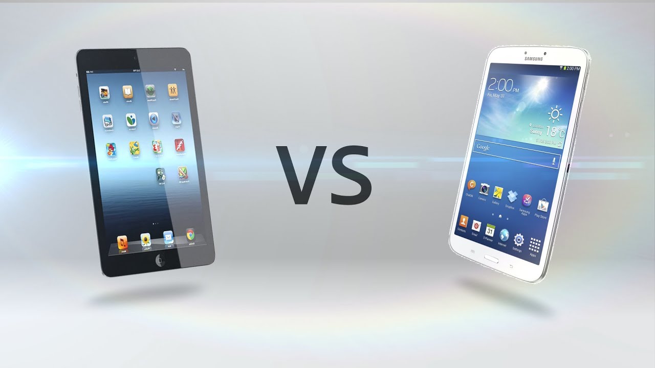 Galaxy Tab 3 8.0 Vs. iPad Mini