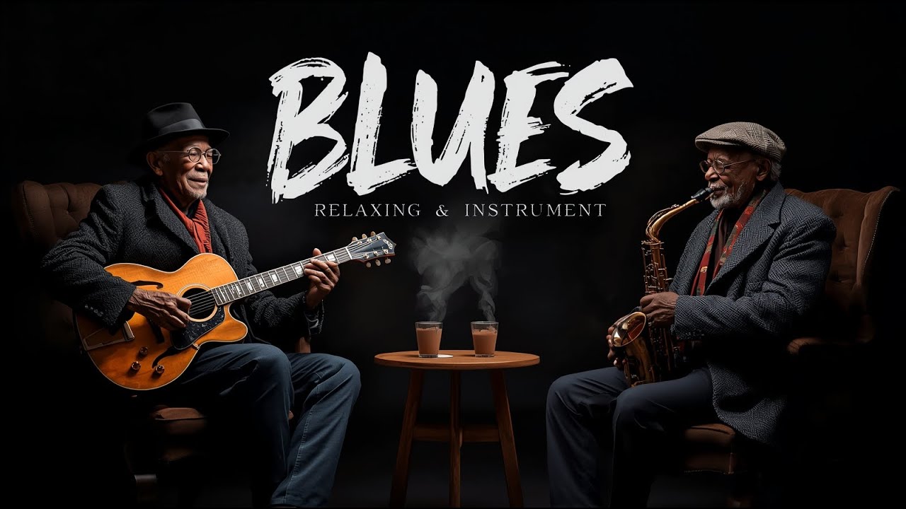 Deep Blues Relaxing Music | Emotional Slow Soul Guitar #280