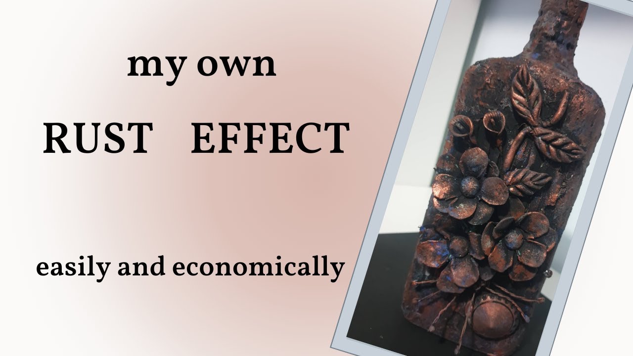 RUST EFFECT - Ένα διαφορετικό εφέ σκουριάς, χωρίς 