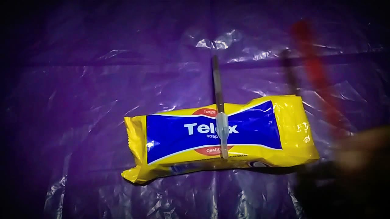 soap carving | cara membuat asbak rokok mudah.