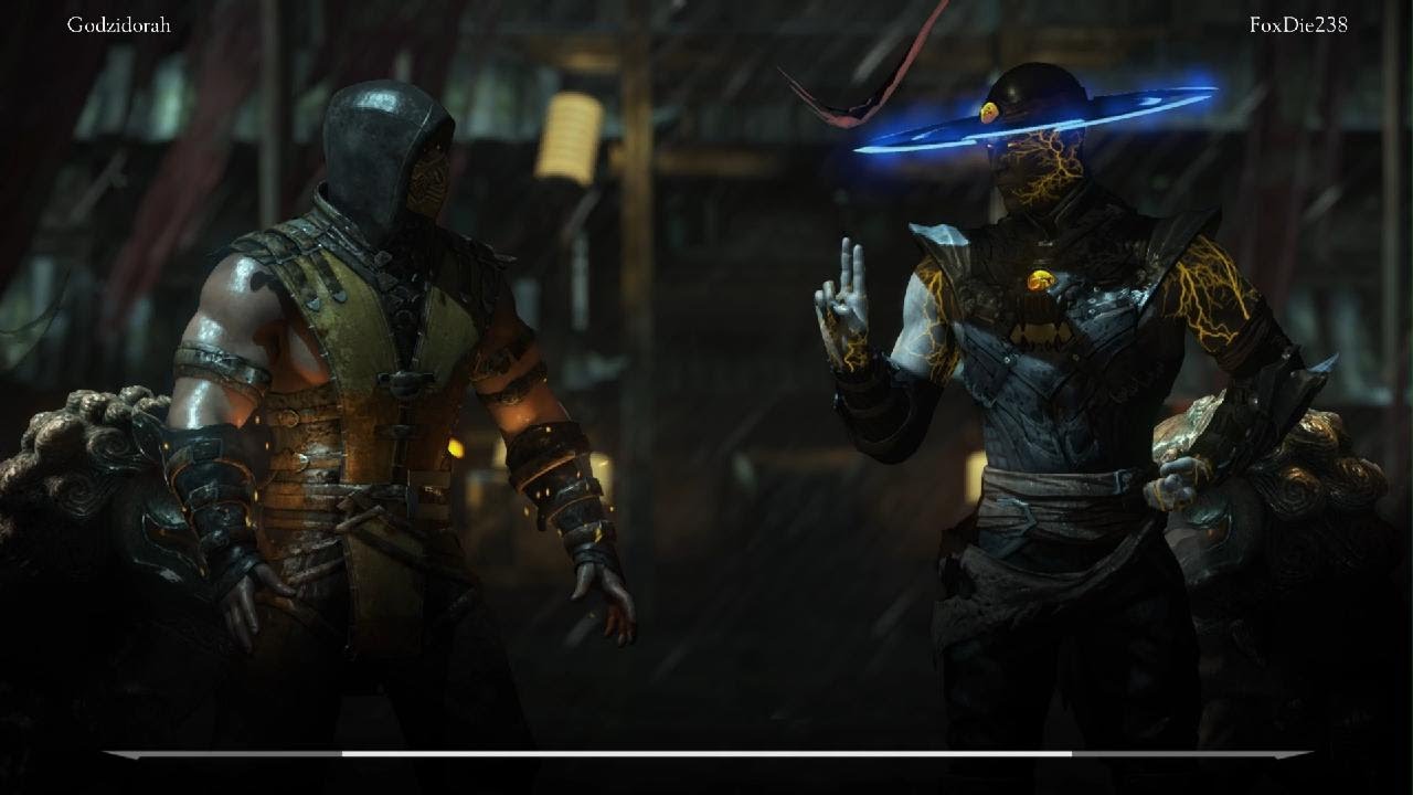 Mortal Kombat X Kung Lao VS Scorpion