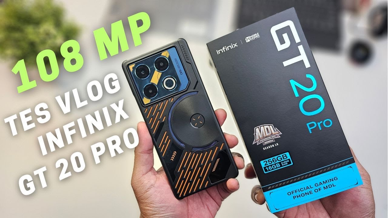 TES KAMERA INFINIX GT 20 PRO - HAPE GAMING DENGAN KAMERA TERBAIK?