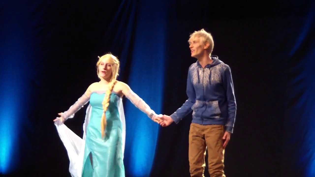 Elsa & Jack Frost (French) - Concours Cosplay Senyu 2 08/03/14