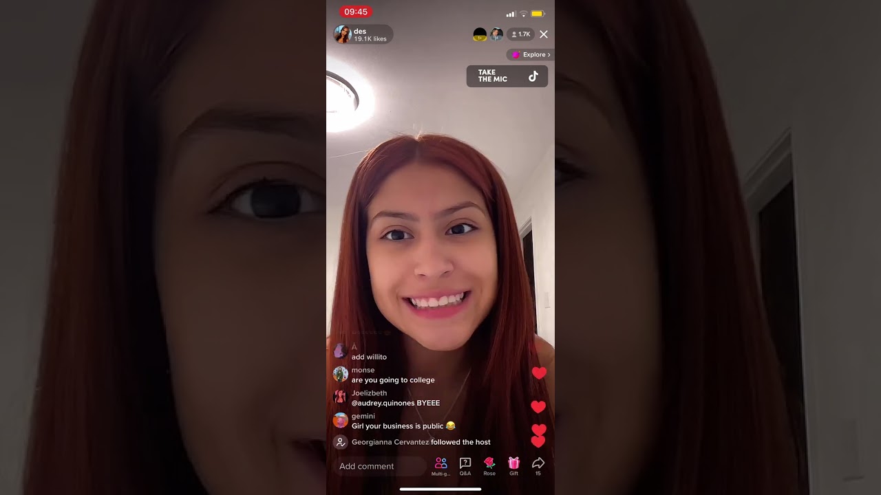 Desiree Montoya TikTok Live 19/02/23
