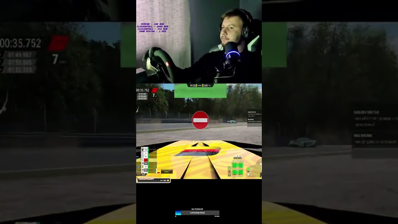 ⛔️Естественная среда обитания симрейсера⛔️ #twitch #нарезки #стрим #acc #gaming #letsplay #memes