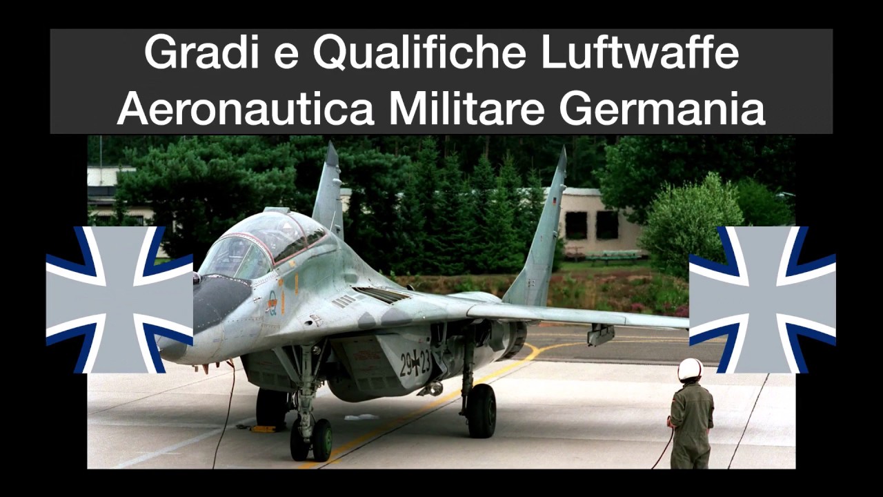 Gradi e Qualifiche Aeronautica Militare Tedesca (Luftwaffe)