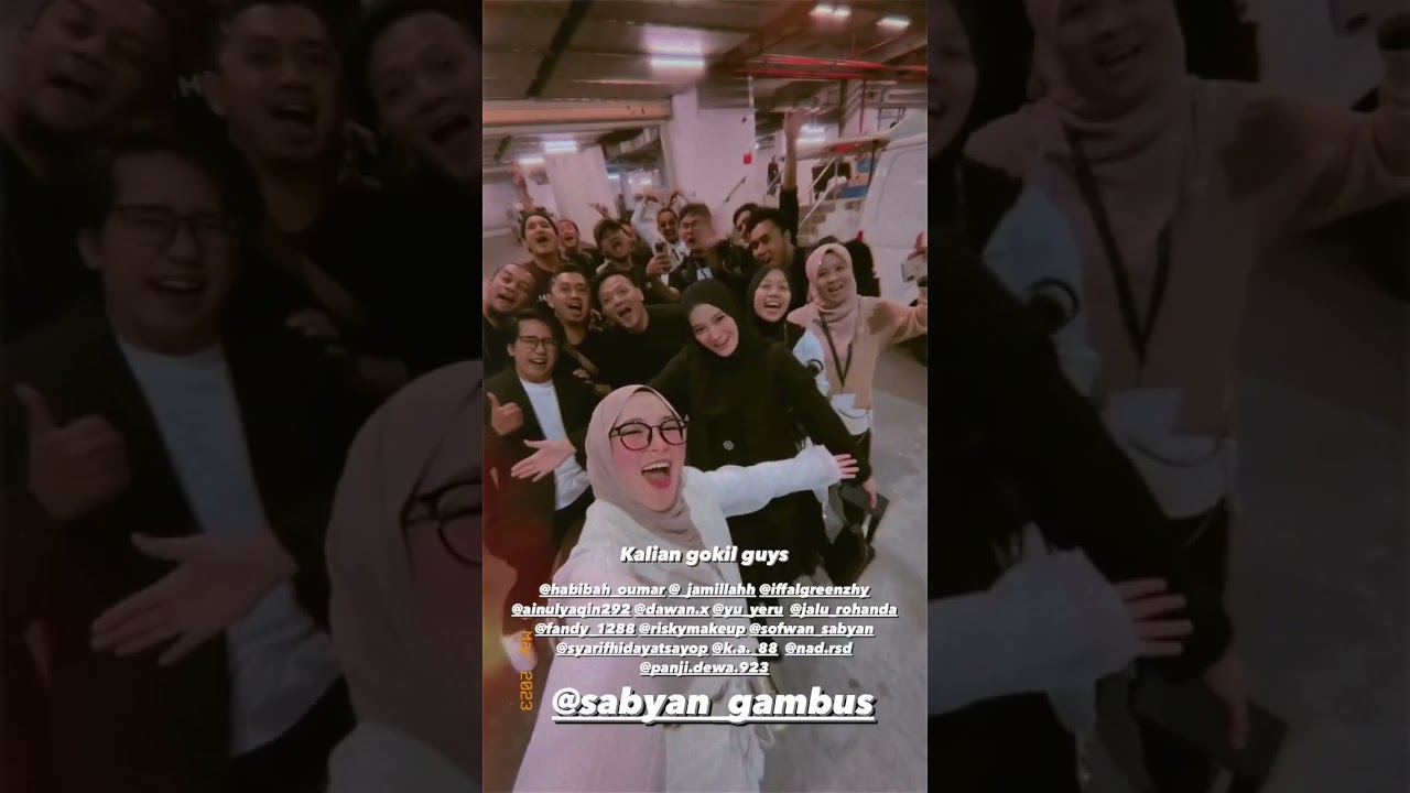 🥰✨ #sabyan #nissasabyan #sabyanday #malaysia #konsertmalambulanbintang #shorts
