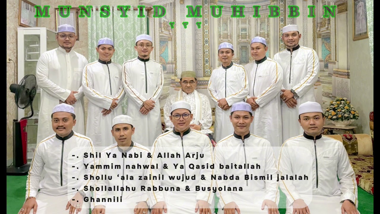 List SYAIR MUNSYID MUHIBBIN 232 Part 2 ( cover Majelis Azzahir)