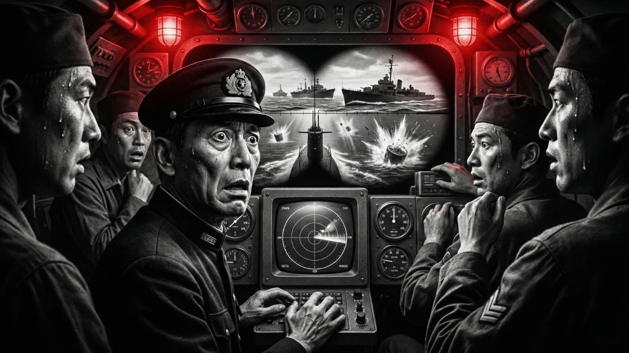 Tripulaciones japonesas quedaron atónitas cuando el sonar de EE.UU. las detectó bajo convoyes