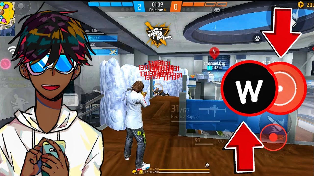 Testei o Pack de Sensibilidade ⭐do White ff + Botão Trick✅ no Free Fire (Nunca mais faço isso😭💔)