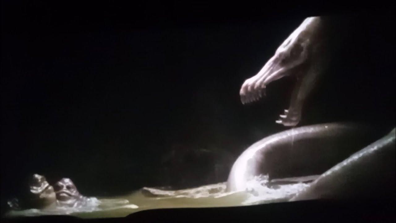 The Twins Gets Devoured By A Dragonsnake (The Mandalorian & Grogu Scene)