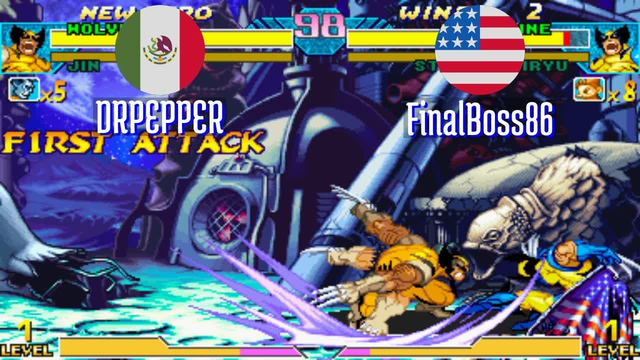 FT5 @mvsc: DRPEPPER (MX) vs FinalBoss86 (US) [Marvel vs Capcom Fightcade] Jul 21