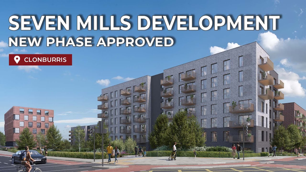 Project news! Seven Mills: New Phase Approved with Over 400 Residential Units in Dublin 22