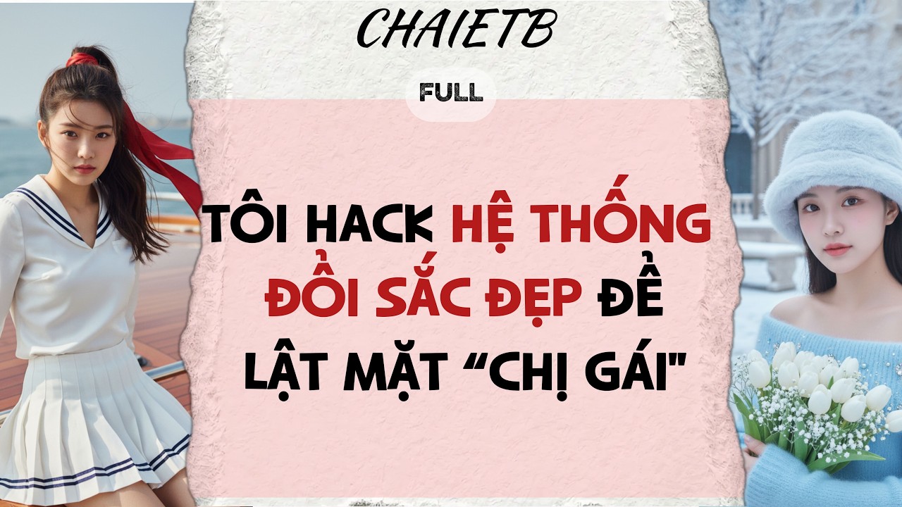 TRUYỆN AUDIO | TÔI HACK HỆ THỐNG ĐỔI SẮC ĐẸP ĐỂ LẬT MẶT “CHỊ GÁI