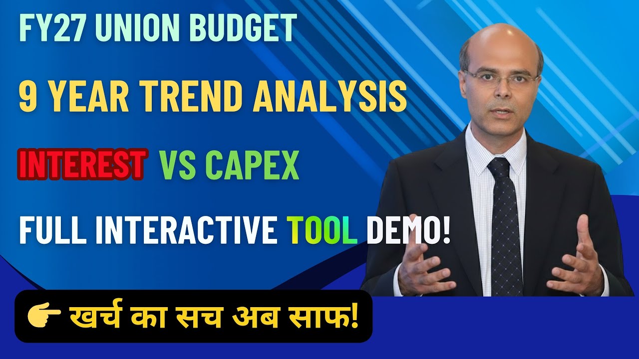 Budget Expenditure Reality: 9-Year Trend Analysis | Interest Burden vs Capex | Data-Driven Tool Demo