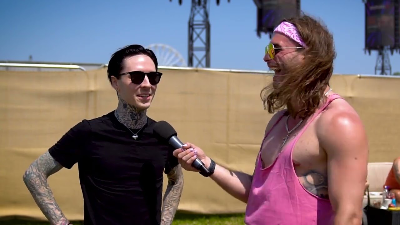 MOTIONLESS IN WHITE DOWNLOAD FESTIVAL 2023 FULL INTERVIEW | JMTV