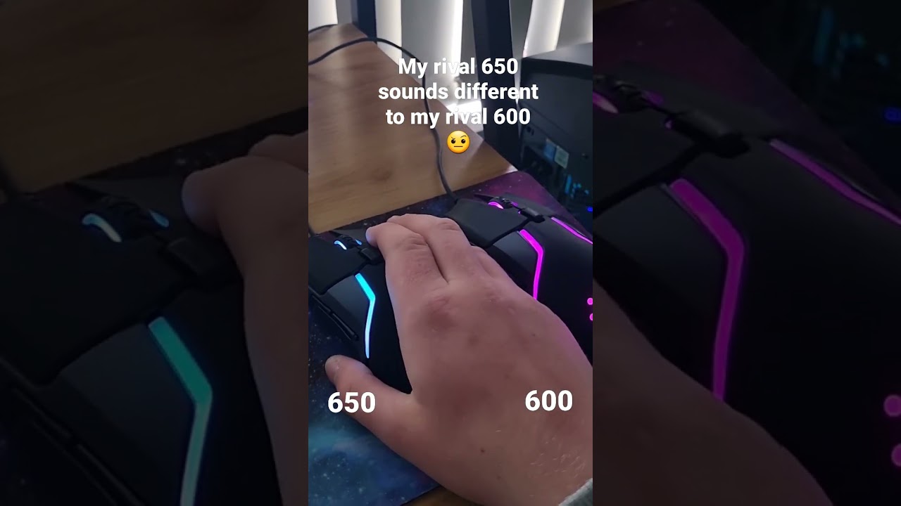 the rival 650 and 600 sound different? 🤨